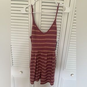Striped romper